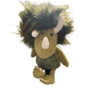 Jellycat London Bashful Green Dinosaur Plush 12 Inch Stuffed Animal Toy